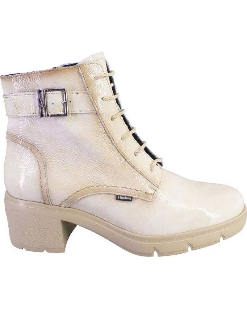 FLUCHOS F2107 STIVALETTI DA DONNA BEIGE