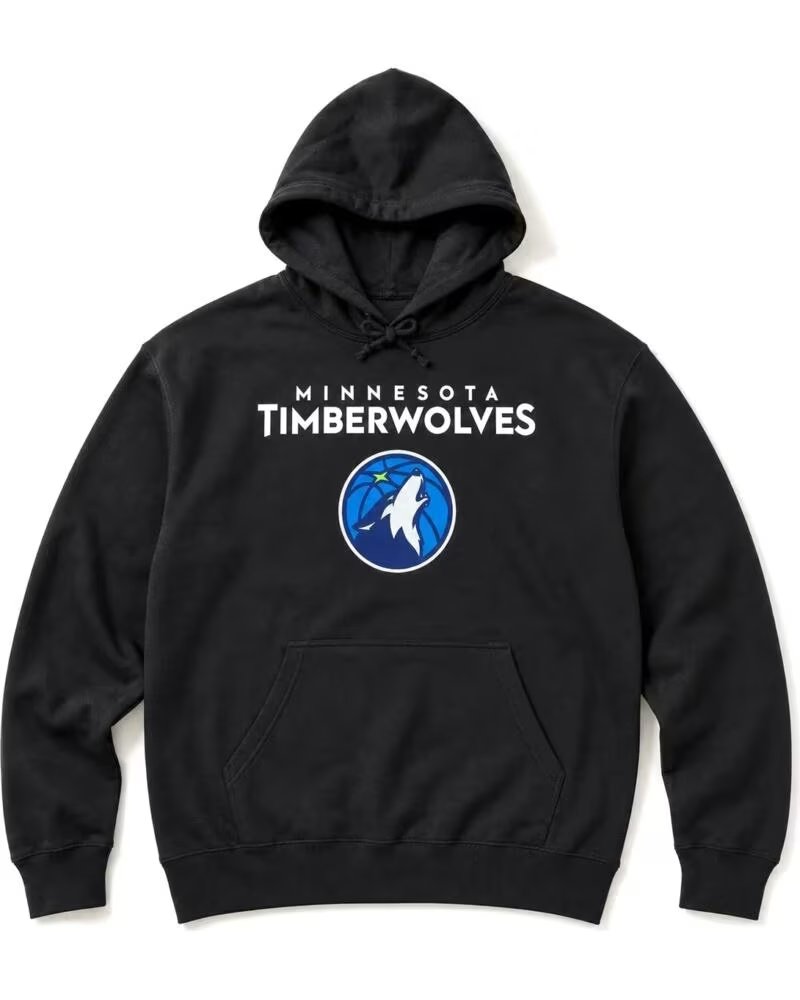 NEW ERA SWEATSHIRT MINNESOTA TIMBERWOLVES TEAM LOGO 0