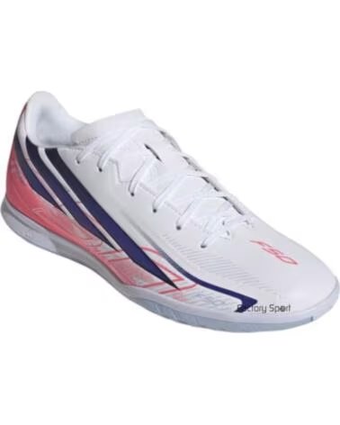 ADIDAS F50 HYPERFAST CLUB IN SALA O-CORAL PARA HOMBRE - 43 1-3 BLANCO-MORAD