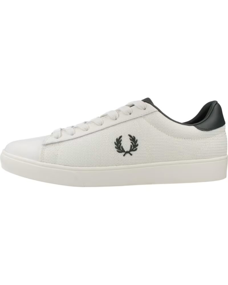 FRED PERRY MEN SNEAKERS MODEL SPENCER MESH COLOR WHITE 760LGTECR