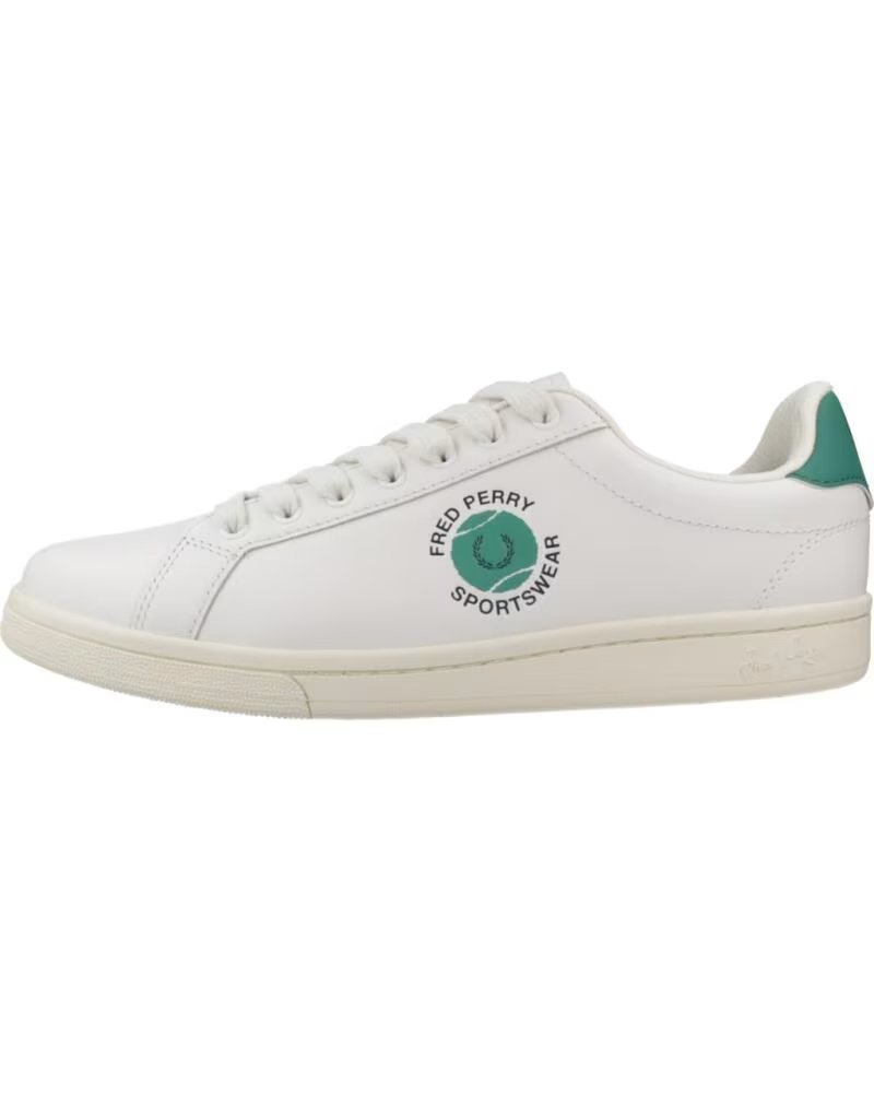 FRED PERRY SNEAKERS MODEL B721 LEATHER TENNIS 303SNWHT