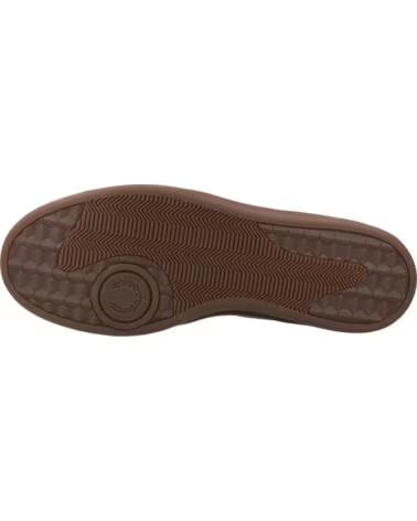 FRED PERRY ZAPATILLAS HOMBRE MODELO B4 LEATHER SUEDE COLOR NEGRO 220BLK