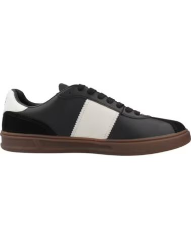 FRED PERRY ZAPATILLAS HOMBRE MODELO B4 LEATHER SUEDE COLOR NEGRO 220BLK