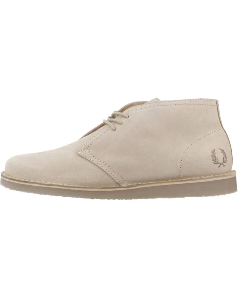 FRED PERRY STIVALETTI HAWLEY SUEDE MARRONE CHIARO 691OATML