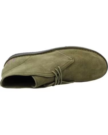 FRED PERRY HERREN STIEFELETTEN MODELL B9352FP FARBE GRÜN X89GREN