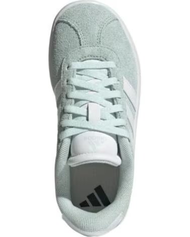 SCARPE ADIDAS VL COURT 30 K BAMBINO VERDE MENTA