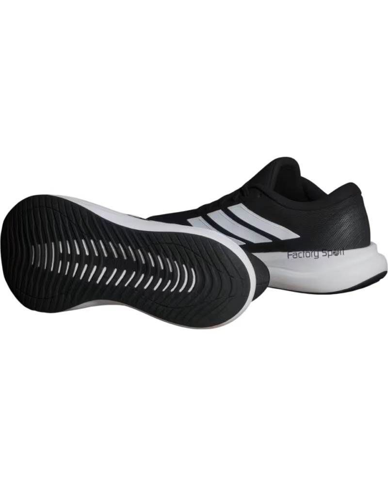 ADIDAS RUNFALCON 6 WIDE PARA HOMBRE - 47 1-3 NEGRO-BLANCO