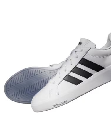 ADIDAS GRAND COURT 3 0 JR CORDON PARA NINO - 40 BLANCO-NEGRO