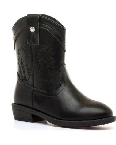 MTNG 40089 BOTTINES STYLE COWBOY NOIR NEGRO