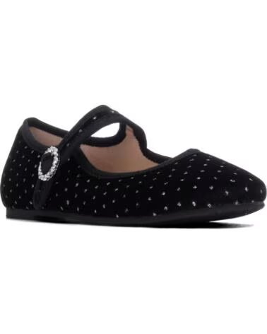 XTI 154018 BAILARINAS DE TERCIOPELO CON PEDRERÍA NEGRO