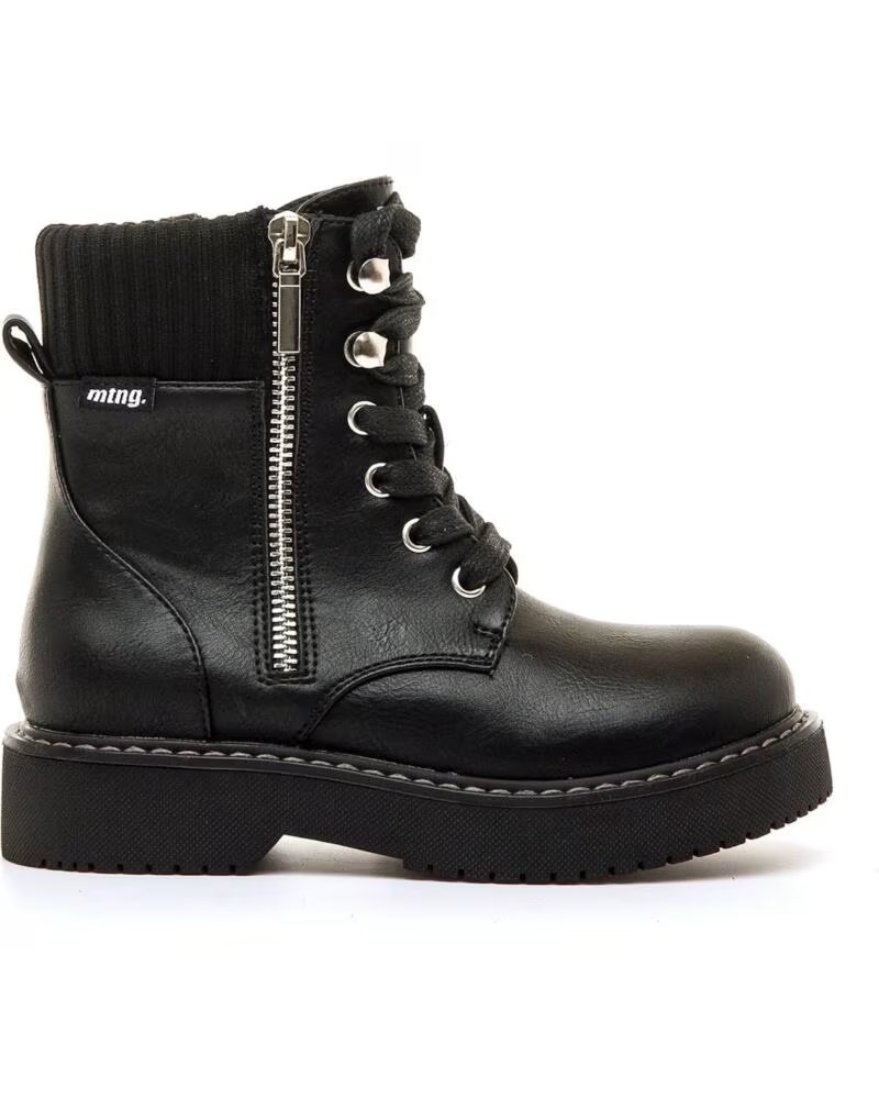 BOTTES MILITAIRES MTNG 40078 À LACETS NOIR NEGRO