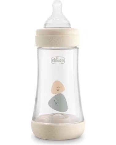 CHICCO BIBERÃO PERFECT 5 2M 240ML NEUTRO