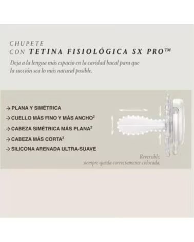CIUCCIO SUAVINEX TETTARELLA FISIOLOGICA SX PRO 6-18 MESI