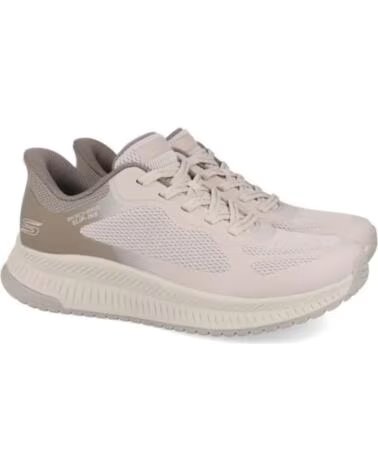 SKECHERS TÊNIS FEMININO SLIP-INS 117624-TPMT MARRON CLARO