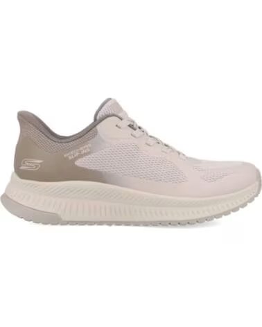 SKECHERS TÊNIS FEMININO SLIP-INS 117624-TPMT MARRON CLARO