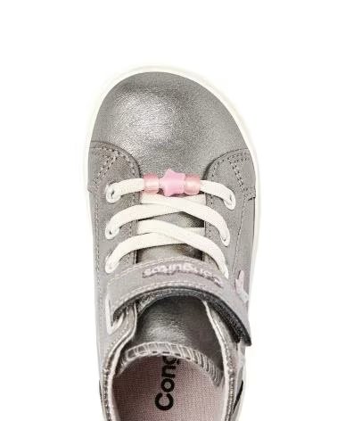 CONGUITOS Zapatillas de lona nina COSH343005 PEWTER GRIS