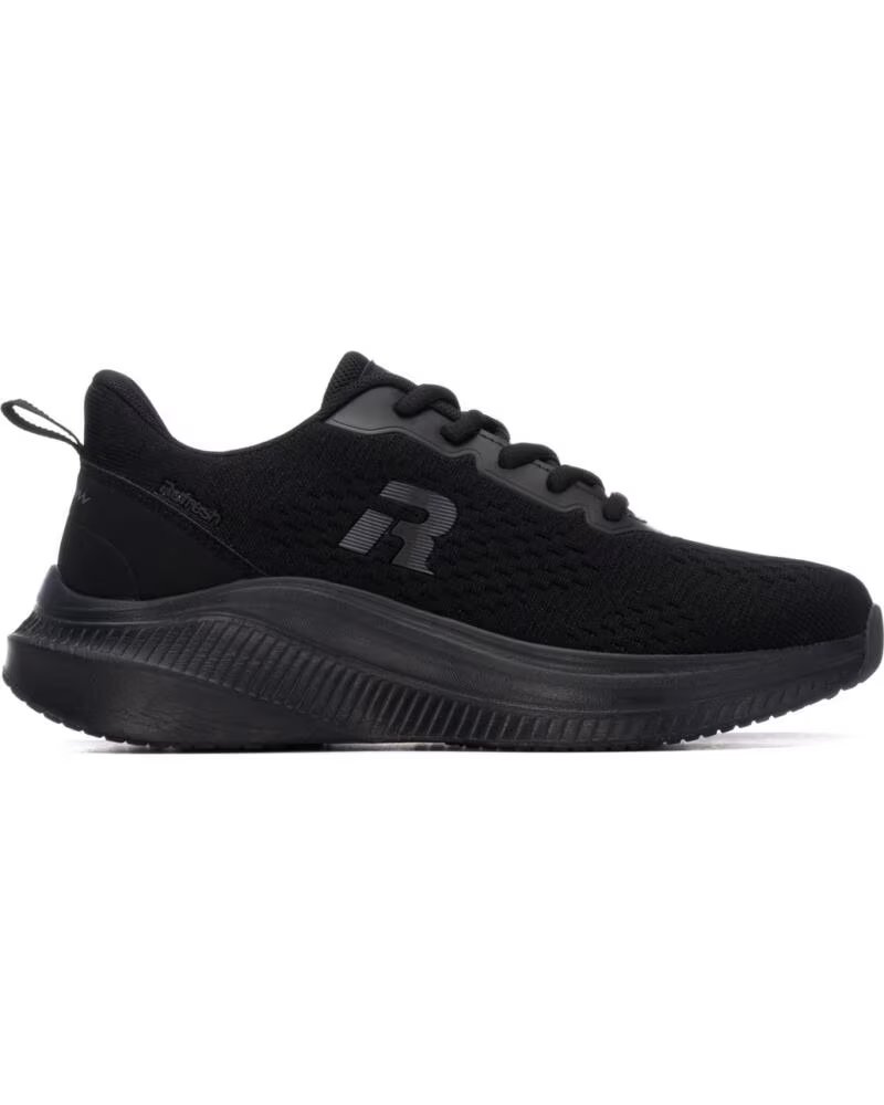 REFRESH 176013 BASKETS SPORT NOIRES NEGRO
