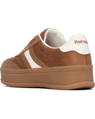 REFRESH ZAPATILLAS 176234 CAMEL CON PLATAFORMA