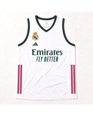 ADIDAS CAMISOLA REAL MADRID BASQUETEBOL PRIMEIRA EQUIPAMENTO 2026-27 1