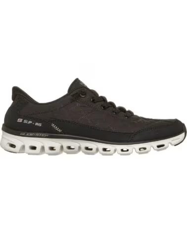 SNEAKER CASUAL SKECHERS 104556 SLIP-INS GLIDE-STEP COZY FIT NEGRO