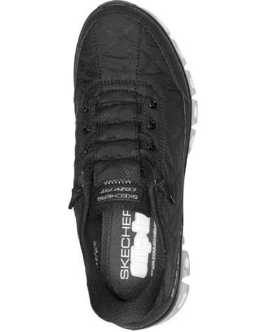 SNEAKER CASUAL SKECHERS 104556 SLIP-INS GLIDE-STEP COZY FIT NEGRO
