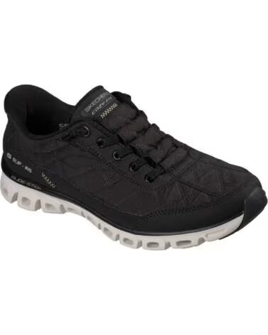 SNEAKER CASUAL SKECHERS 104556 SLIP-INS GLIDE-STEP COZY FIT NEGRO