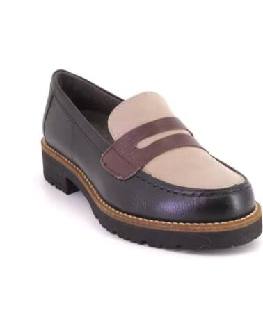 PITILLOS 11564 DAMEN SLIPPER LEDER MULTICOLOR