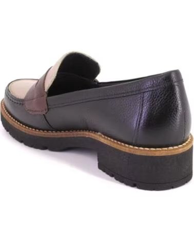 PITILLOS 11564 DAMEN SLIPPER LEDER MULTICOLOR