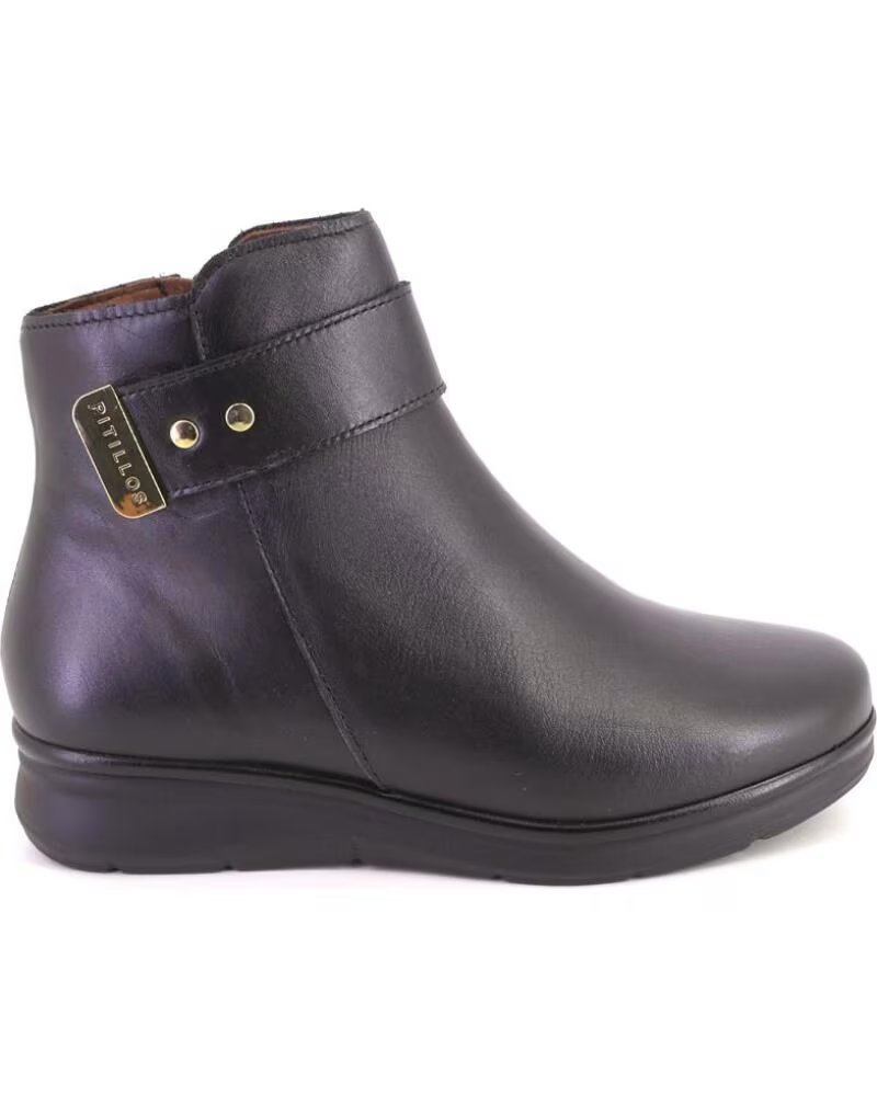 PITILLOS 11505 BOTINES DE MUJER NEGRO