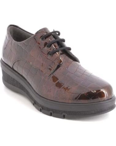 PITILLOS 11542 CHAUSSURES À LACETS POUR FEMME MARRON