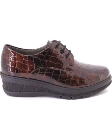 PITILLOS 11542 CHAUSSURES À LACETS POUR FEMME MARRON