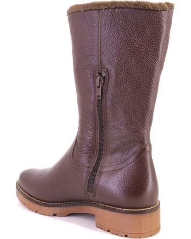 PITILLOS 11568 DAMENSTIEFEL BRAUN LEDER MARRON