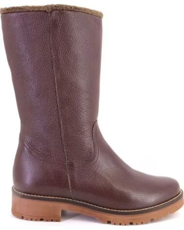 PITILLOS 11568 DAMENSTIEFEL BRAUN LEDER MARRON