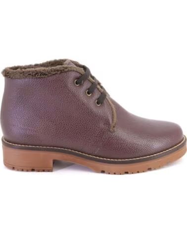 PITILLOS 11566 STIVALETTI DONNA MARRONE PELLE MARRON