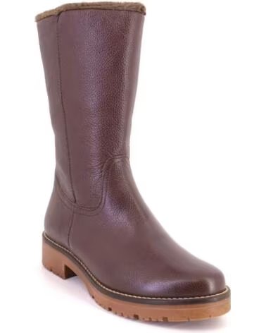 PITILLOS 11568 DAMENSTIEFEL BRAUN LEDER MARRON