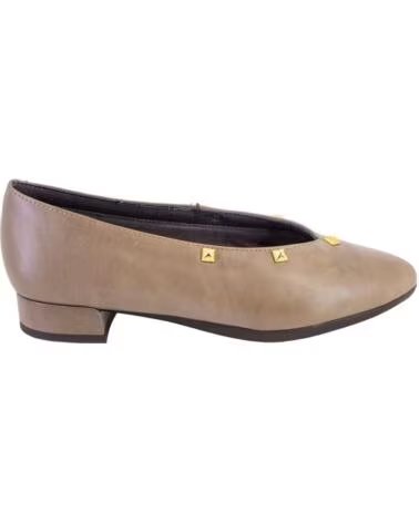 PITILLOS 11674 ZAPATOS DE MUJER TAUPE PIEL