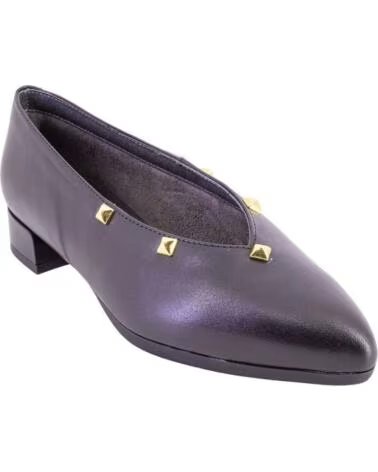 PITILLOS 11674 SAPATOS DE MULHER PRETO COURO NEGRO