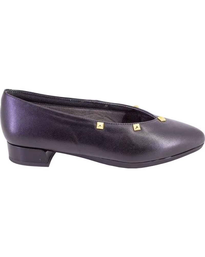 PITILLOS 11674 SAPATOS DE MULHER PRETO COURO NEGRO