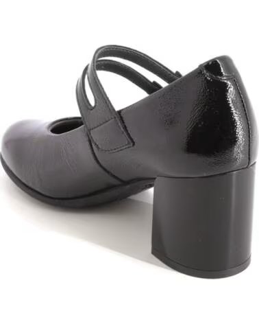 PITILLOS 11651 ESCARPINS MARY JANES À TALONS POUR FEMME NOIR NEGRO