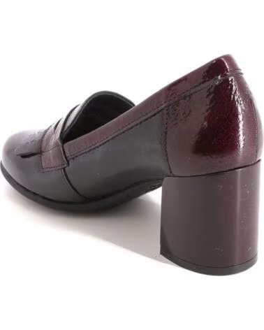PITILLOS 11654 ESCARPINS POUR FEMME NEGRO Y BURDEOS