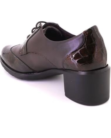PITILLOS 11626 CHAUSSURES À LACETS POUR FEMME MARRON