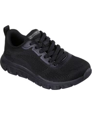 SKECHERS 117700 ZAPATILLAS CASUAL DE MUJER NEGRO