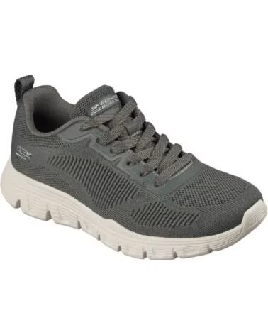 SKECHERS 117700 ZAPATILLAS CASUAL DE MUJER KAKI