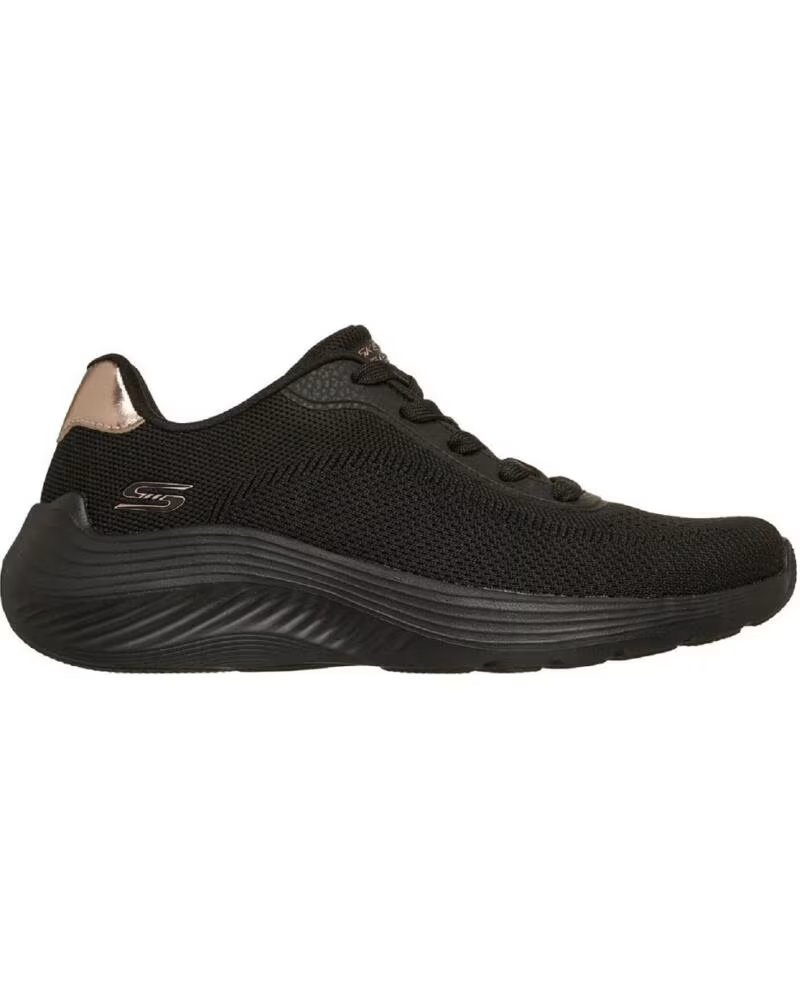 SKECHERS 117679 ZAPATILLAS CASUAL DE MUJER NEGRO