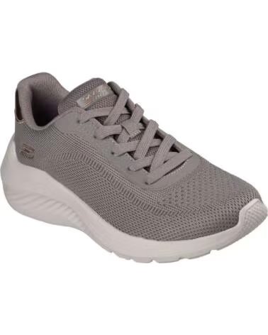 SKECHERS 117679 ZAPATILLAS CASUAL BOBS SPORT SQUAD WAVES CURRENT LOOK GRIS