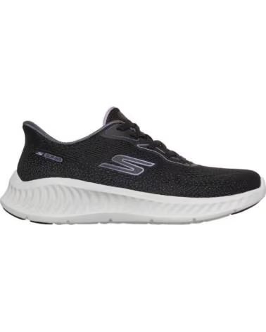 SKECHERS 125665 ZAPATILLAS SLIP-INS CASUAL MUJER NEGRO Y BLANCO