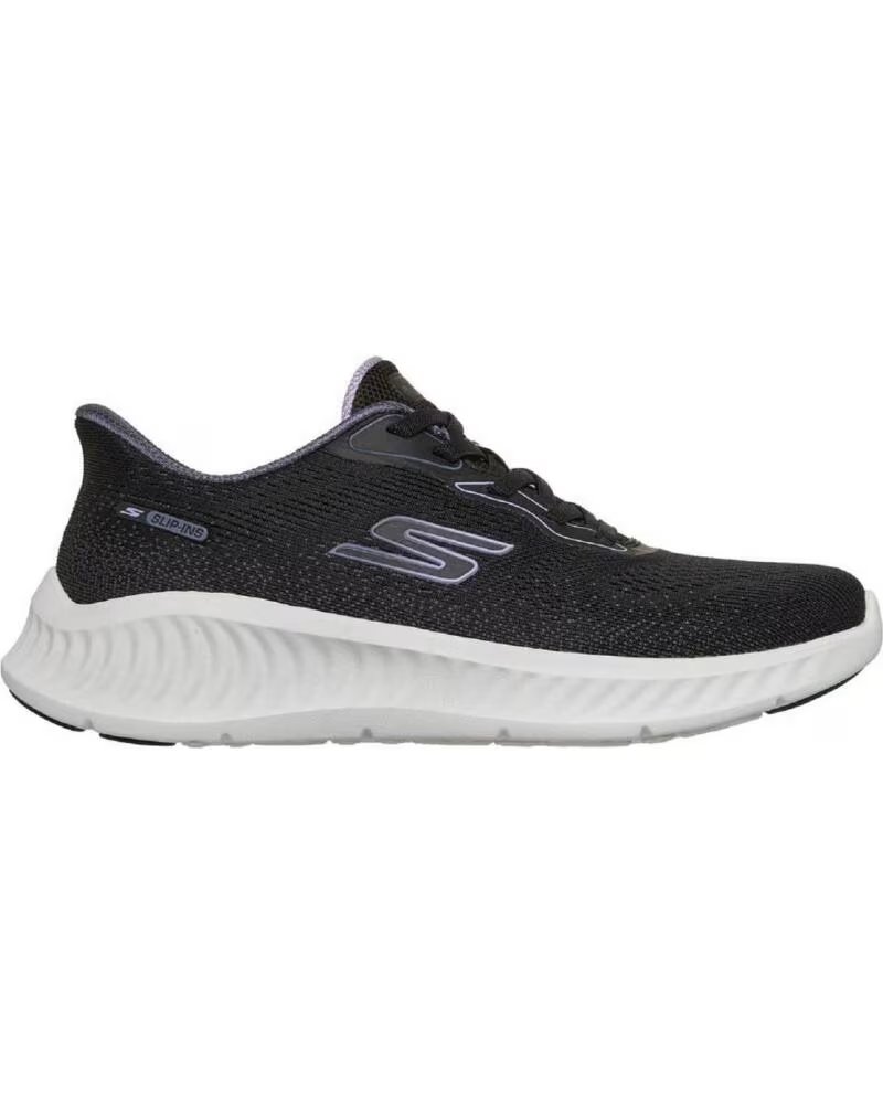 SKECHERS 125665 ZAPATILLAS SLIP-INS CASUAL MUJER NEGRO Y BLANCO
