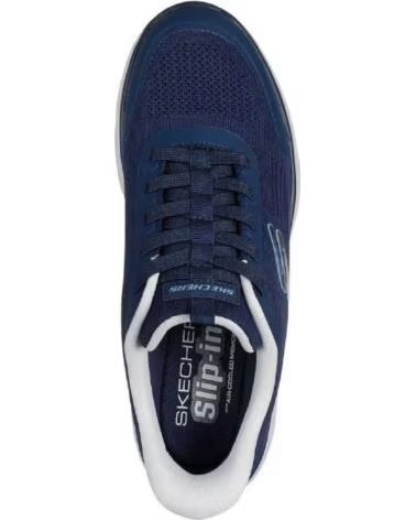 BASKETS CASUAL HOMME SKECHERS 233047 SLIP-INS SUMMITS TOP RATE MARINE AZUL MARINO
