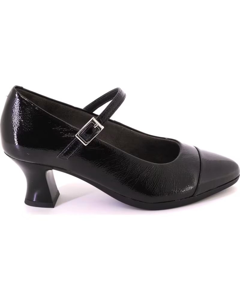 PITILLOS 11683 SCARPE CON TACCO MARY JANE DA DONNA NEGRO