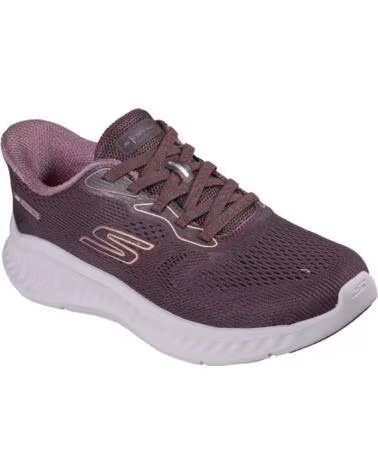 SKECHERS HANDS FREE SLIP-INS GO WALK NOW PARKER ZAPATILLAS CASUAL MUJER BURDEOS